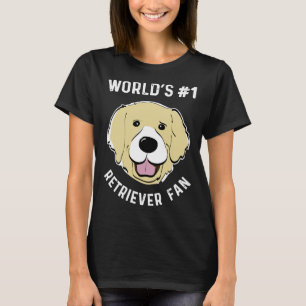 Camiseta No 1 Golden Retriever Fan Retriever Dog Fan