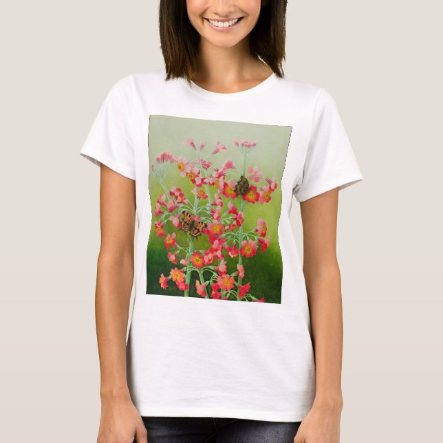 Camiseta No 2011 cor-de-rosa (Frente)