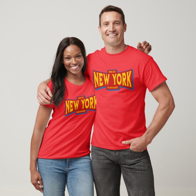 Camiseta No.21 NEW YORK Garagem (Unissex)