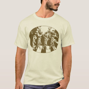 Camiseta No. 9 da evolução - t-shirt gasto da estrada