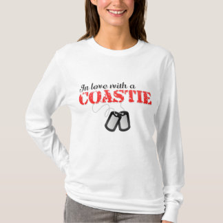 Camiseta No amor com um Coastie