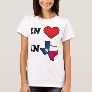 Camiseta No amor em Texas