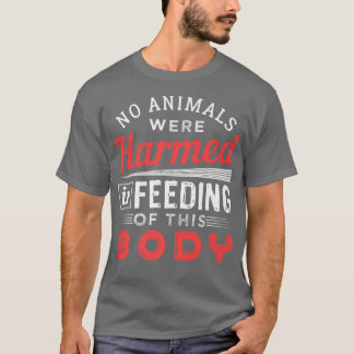 Camiseta No Animals Were Harmed Vegan Design