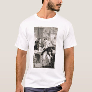 Camiseta No banco, c.1800 (gravura)