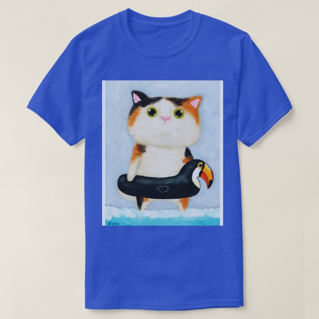 Camiseta No Beach Toucan (Frente do Design)