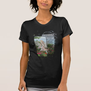 Camiseta No Bordo das Águas - Fadas e Flores pela Água