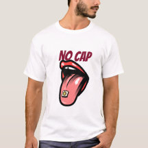 Camiseta NO CAP criatividade citação