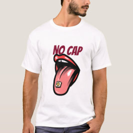 Camiseta NO CAP criatividade citação