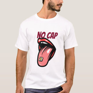 Camiseta NO CAP criatividade citação