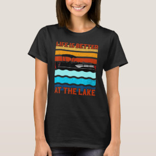 Camiseta No Capitão do Pontão do Lago Homens de Barco