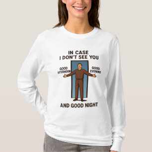 Camiseta "No caso de eu não te ver"