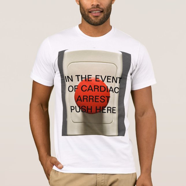 CAMISETA NO CASO DO IMPULSO DA PARADA CARDÍACA AQUI (Frente)