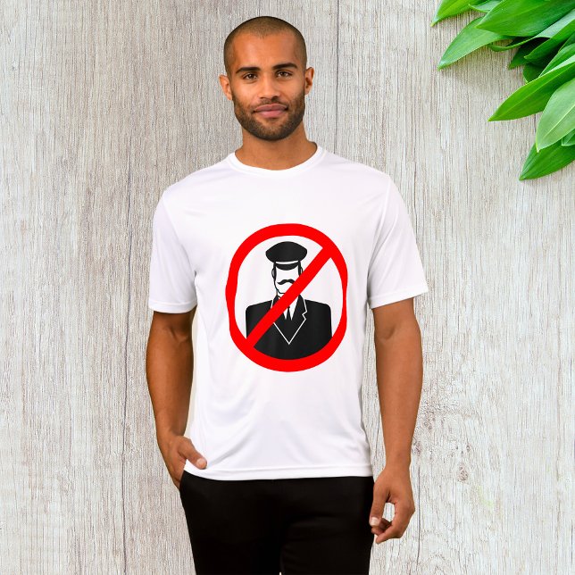 Camiseta No Chauffeur Allowed Symbol Funny Warning (Criador carregado)