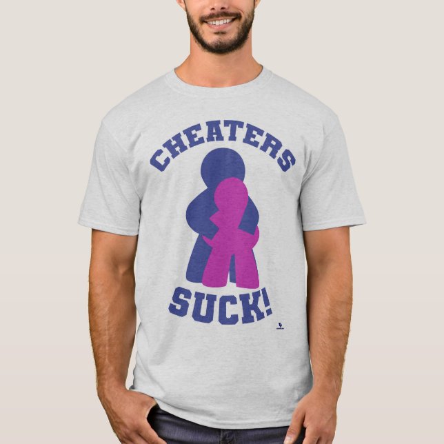 Camiseta No Cheaters Funny Board Gamer Design (Frente)