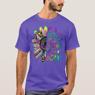 Camiseta No Cheio Mundial De Avós, Seja Um Mot De Girassol