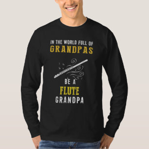 Camiseta No Cheio Mundial Dos Avós Seja Um Vovô Fluto H