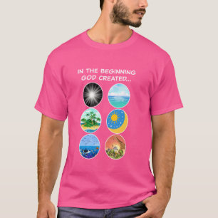 Camiseta No começo, DEUS Criou Professores E Crianças