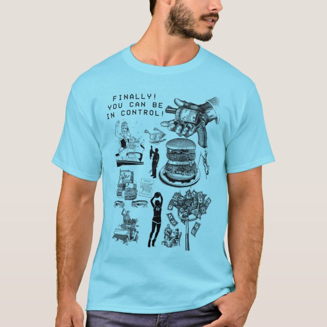 Camiseta No Controlo T-Shirt (Frente)