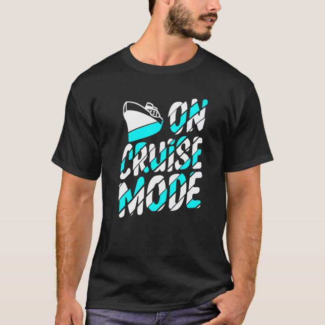 Camiseta No Cruise Mode Family Cruise Vacation 20 (Frente)