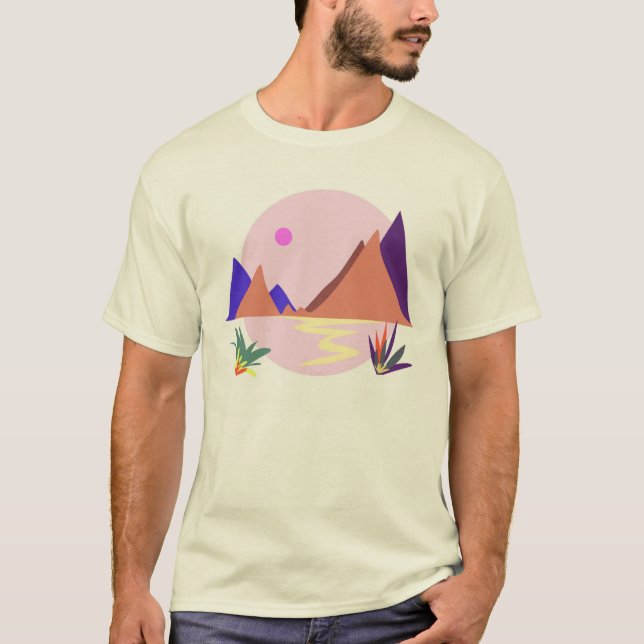 Camiseta No deserto (Frente)