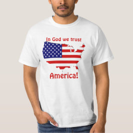 Camiseta No deus nós confiamos!