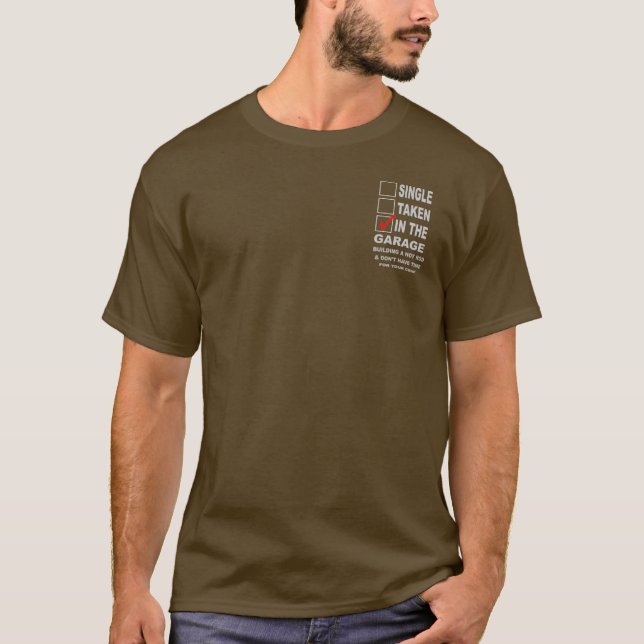 CAMISETA NO EDIFÍCIO DE GARAGEM, UMA ESTRADA QUENTE (Frente)