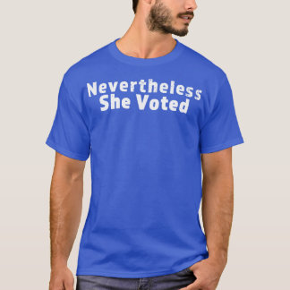 Camiseta no entanto,