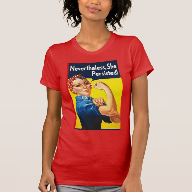 Camiseta No Entanto, Ela Persiste (Frente)