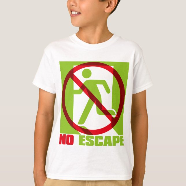 CAMISETA NO_ESCAPE (Frente)