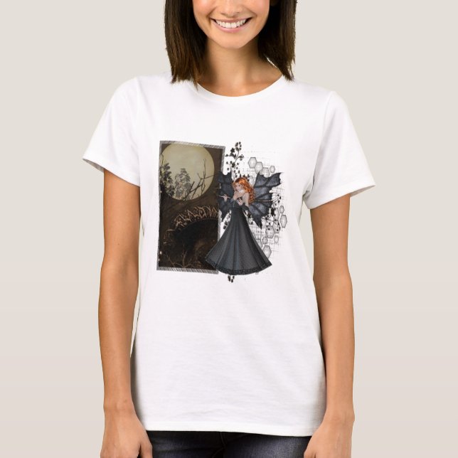 Camiseta No escuro da série noturna (Frente)