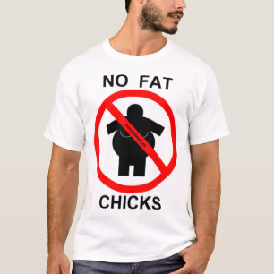 Camiseta no_fat_chicks