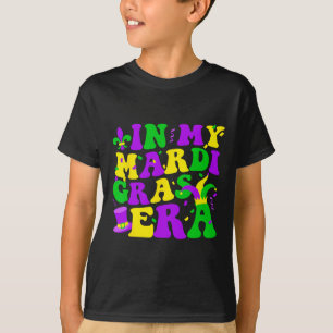 Camiseta No Festival da Era Mardi Gras Retro Carnaval Holid