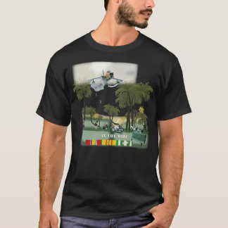 Camiseta No Fio Vietnã com Fio de Ar Fechado