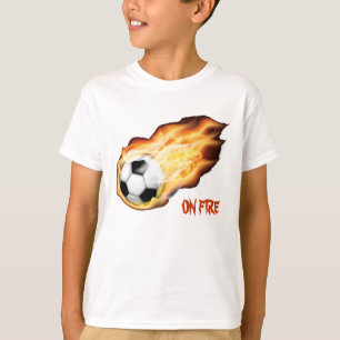 Camiseta No fogo para o futebol