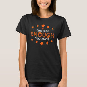 Camiseta No Gun Awarned Day Veste Orange Suficiente Gun End