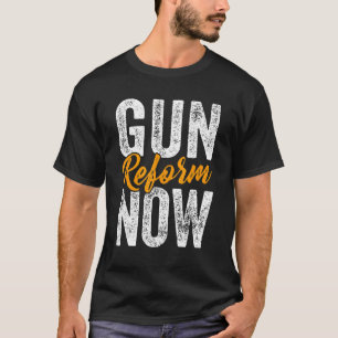 Camiseta No Gun Awarned Day Veste Orange Suficiente Gun End