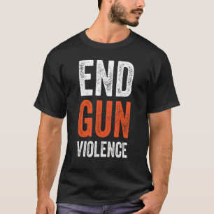 Camiseta No Gun Awarned Day Veste Orange Suficiente Gun End