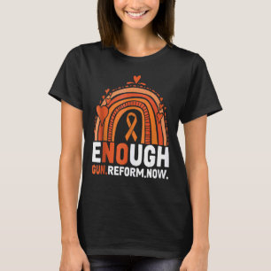 Camiseta No Gun Awarned Day Veste Orange Suficiente Gun End