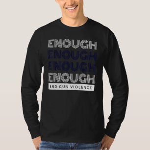 Camiseta No Gun Awarned Day Veste Orange Suficiente Gun End