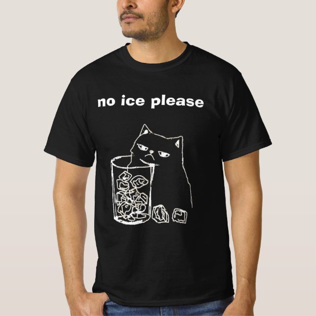 Camiseta no ice please (Frente)