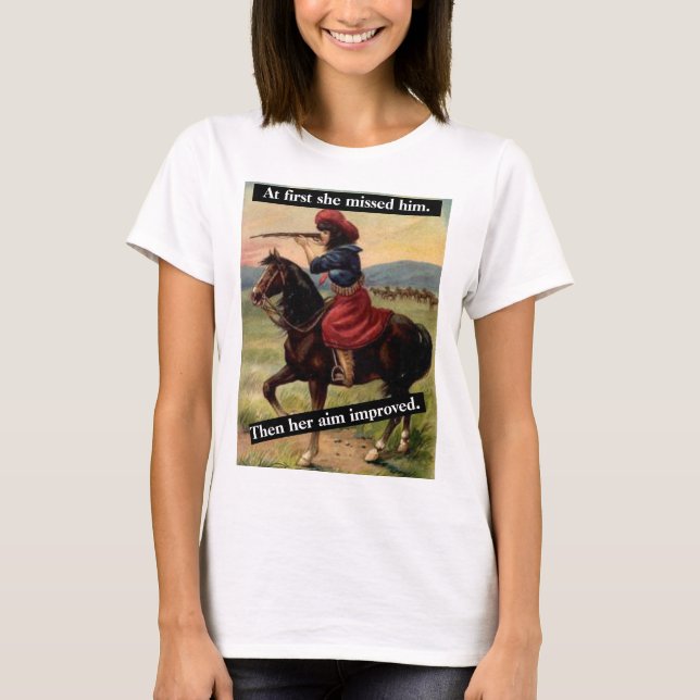 Camiseta No Início Ela O Perdeu. Então Seu Objetivo Melhoro (Frente)