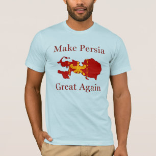 Camiseta No Irã Persa de Nowruz Torna o Excelente da Pérsia