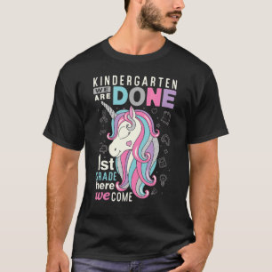 Camiseta No Jardim De Infância Fizemos 1rua Aqui Vimos Cu