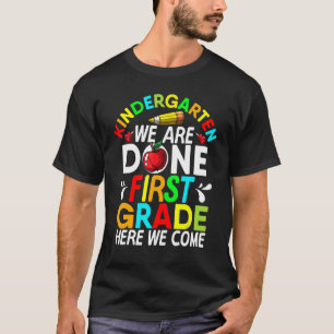 Camiseta No Jardim De Infância Fizemos 1rua Aqui Vimos Gr