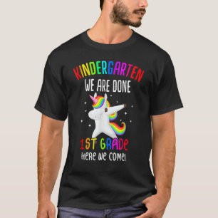 Camiseta No Jardim De Infância, Fizemos 1rua Da Grau Kinder