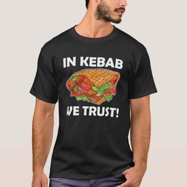 Camiseta No Kebab, Confiamos Em Kebab Turco (Frente)