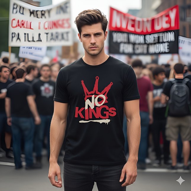 Camiseta No Kings Activism Statement (Criador carregado)