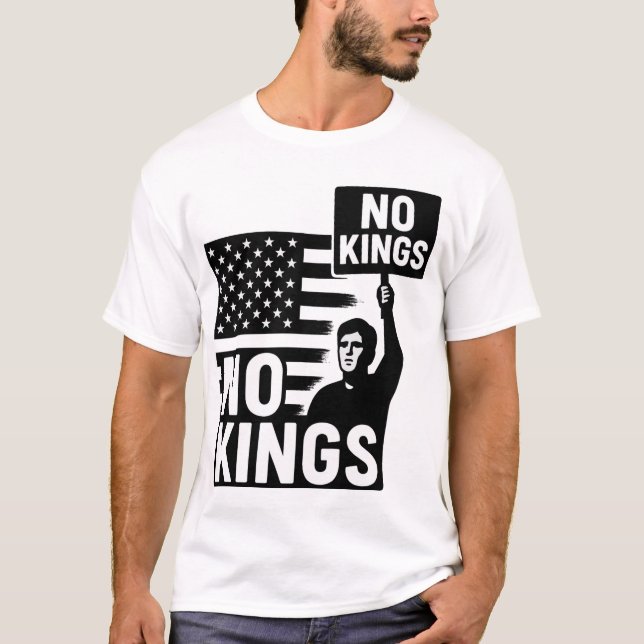 Camiseta No kings in America  (Frente)