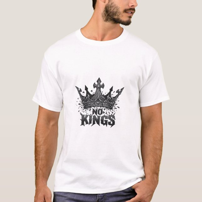 Camiseta No Kings In America Minimal Clean (Frente)