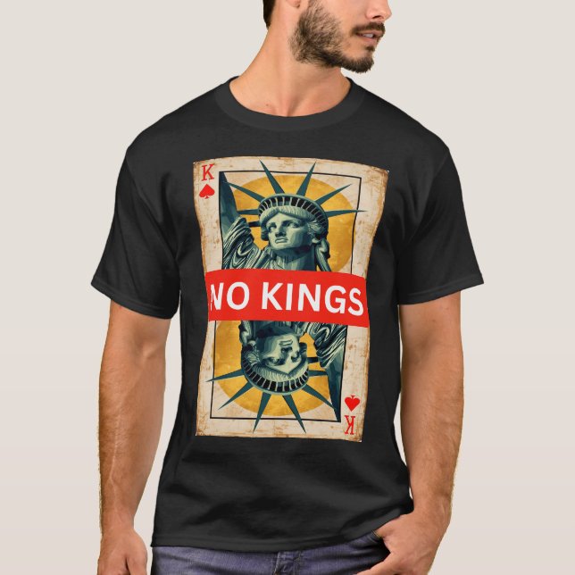 Camiseta No kings in America resist 50501 movement (Frente)